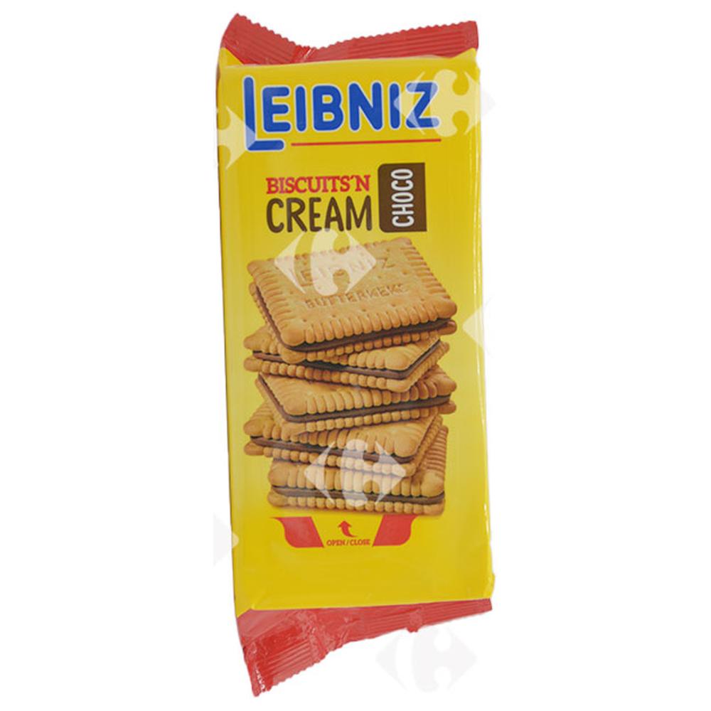 Biscuits Fourrés Crème Chocolat Leibniz 228g.