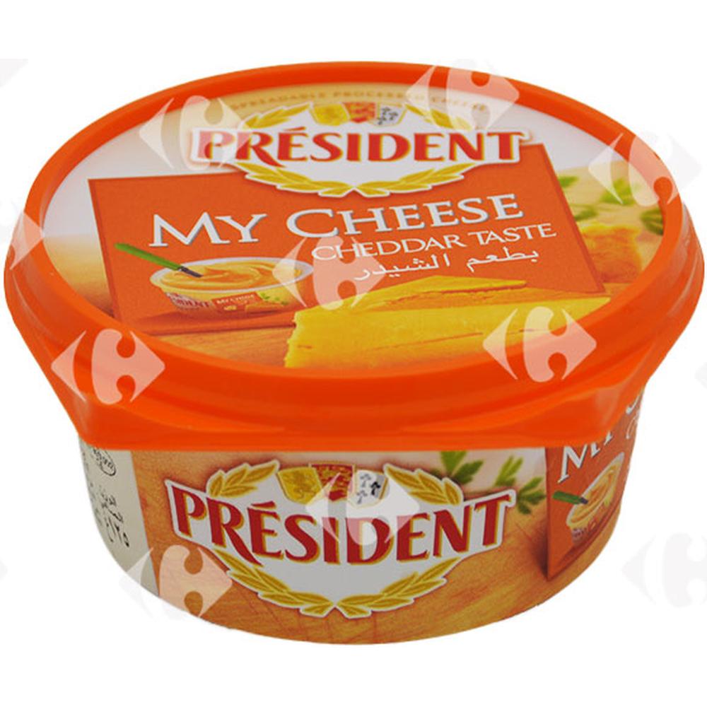 [414044] Crème de Cheddar Fondu Président 125g.