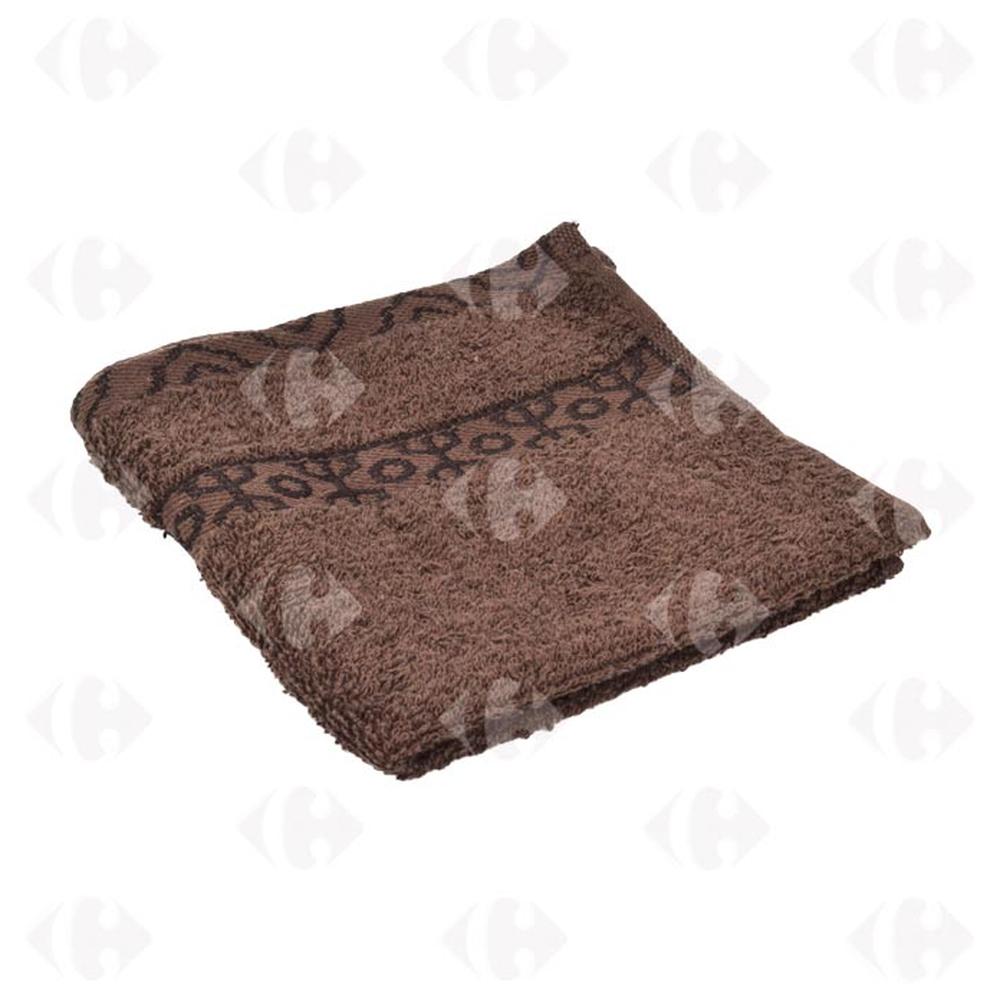 Serviette Carrée Marron 30x30cm.