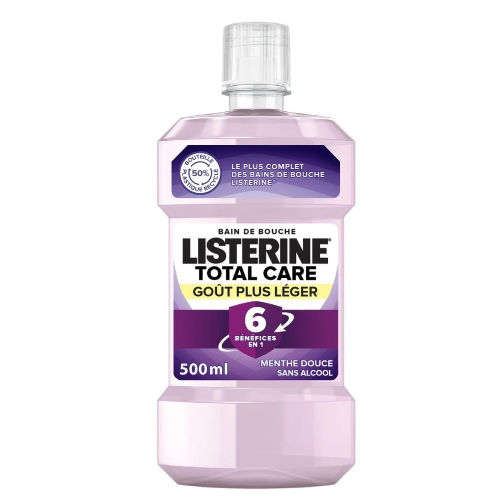 [732645] Bain de Bouche Goût Plus Léger Listerine 500ml
