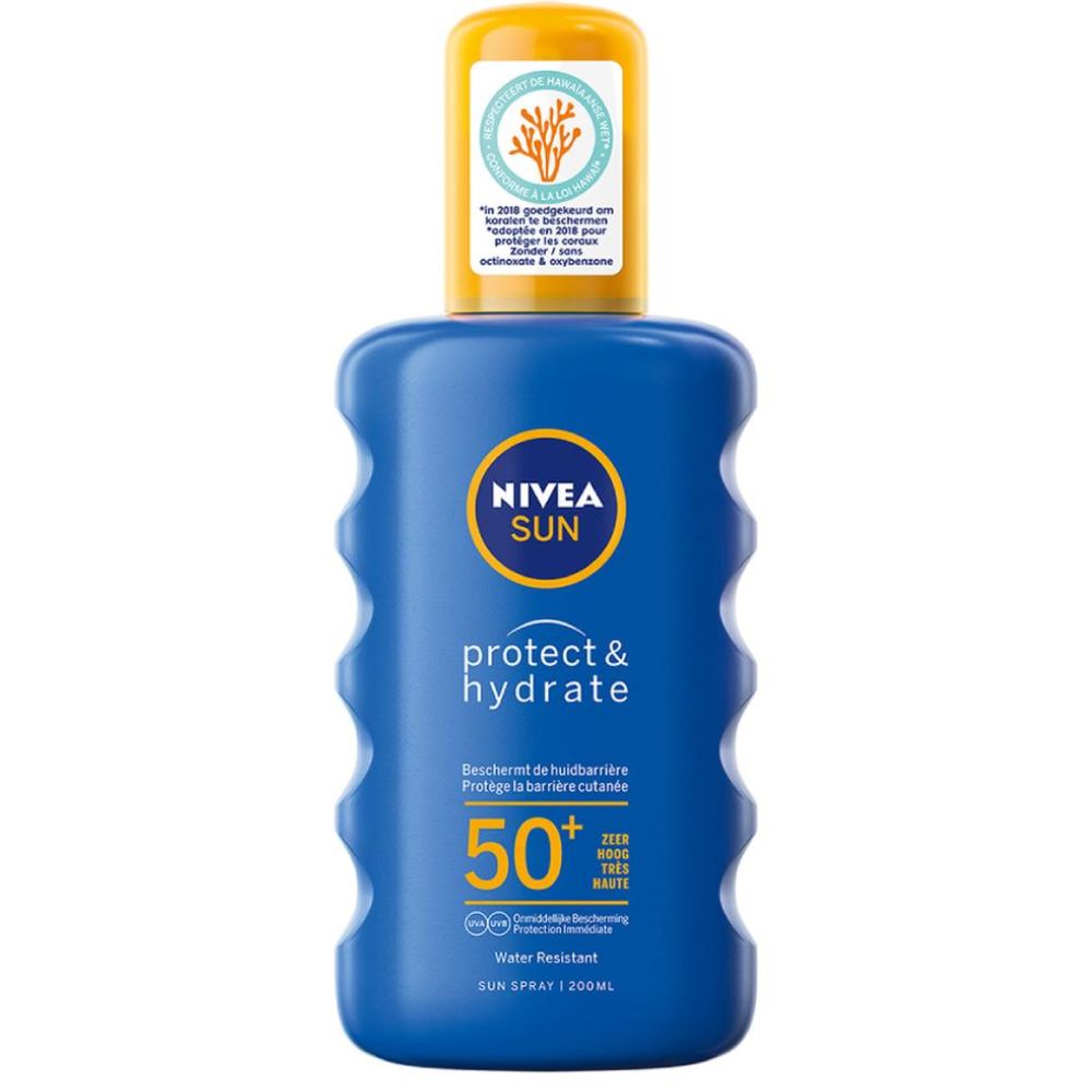 Spray Protecteur Hydratant SPF 50 Nivea Sun 200ml.
