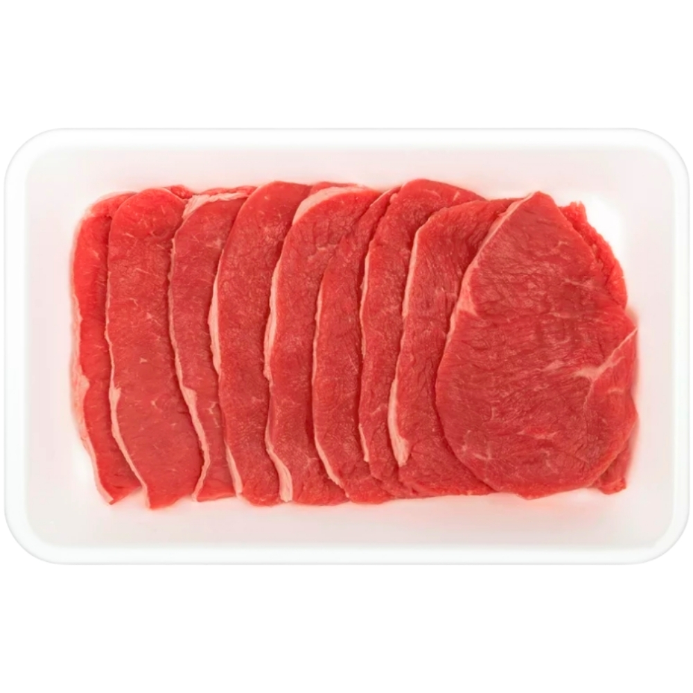 [567436] Beefsteak Tranché de Bœuf en Barquette 500g.