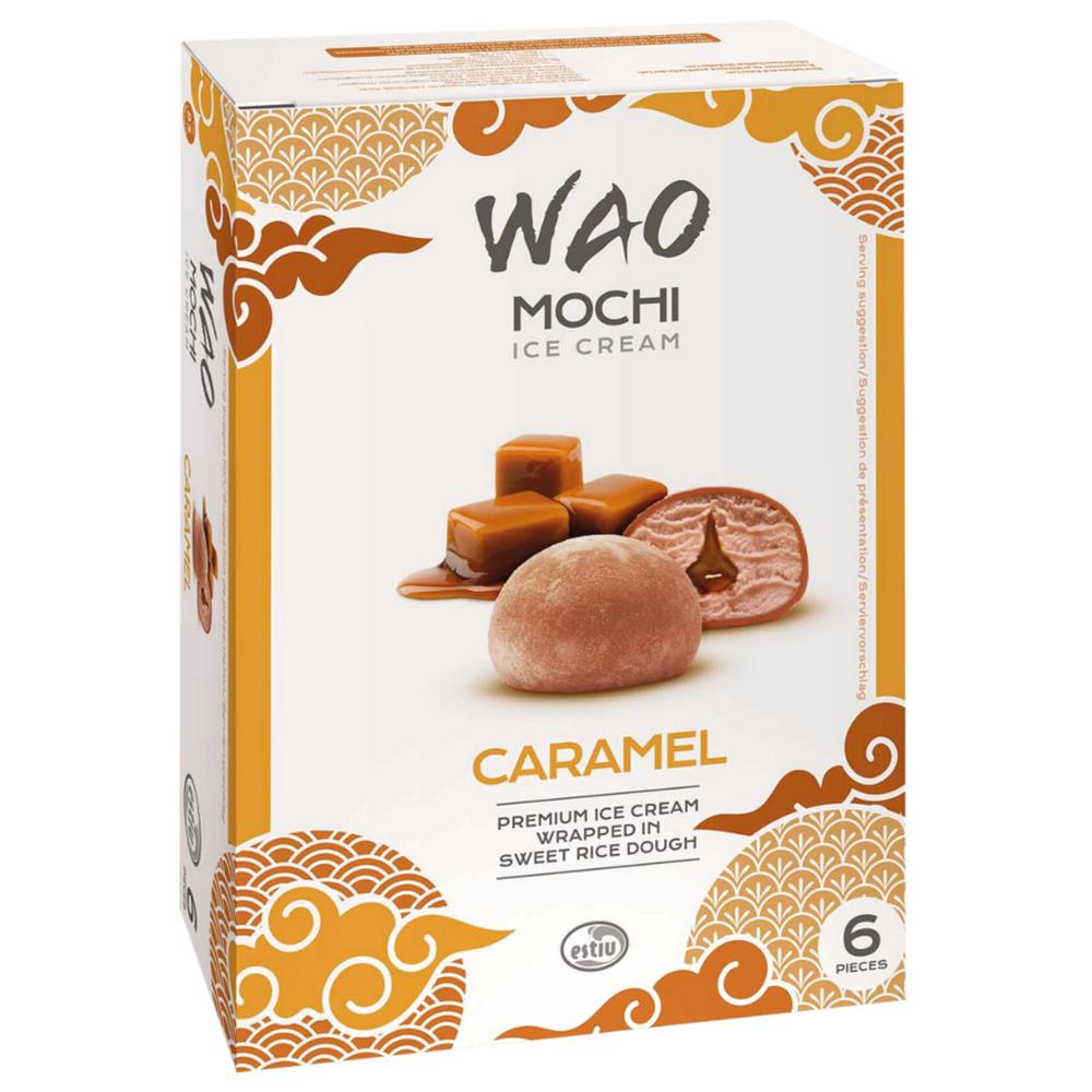 Mochis Glaces Saveur Caramel Wao 6x35g.
