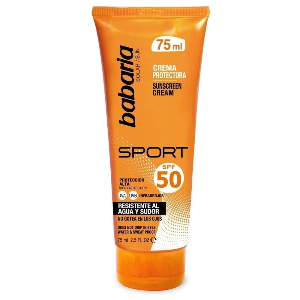 Crème Visage Sport SPF 50 Babaria 75ml