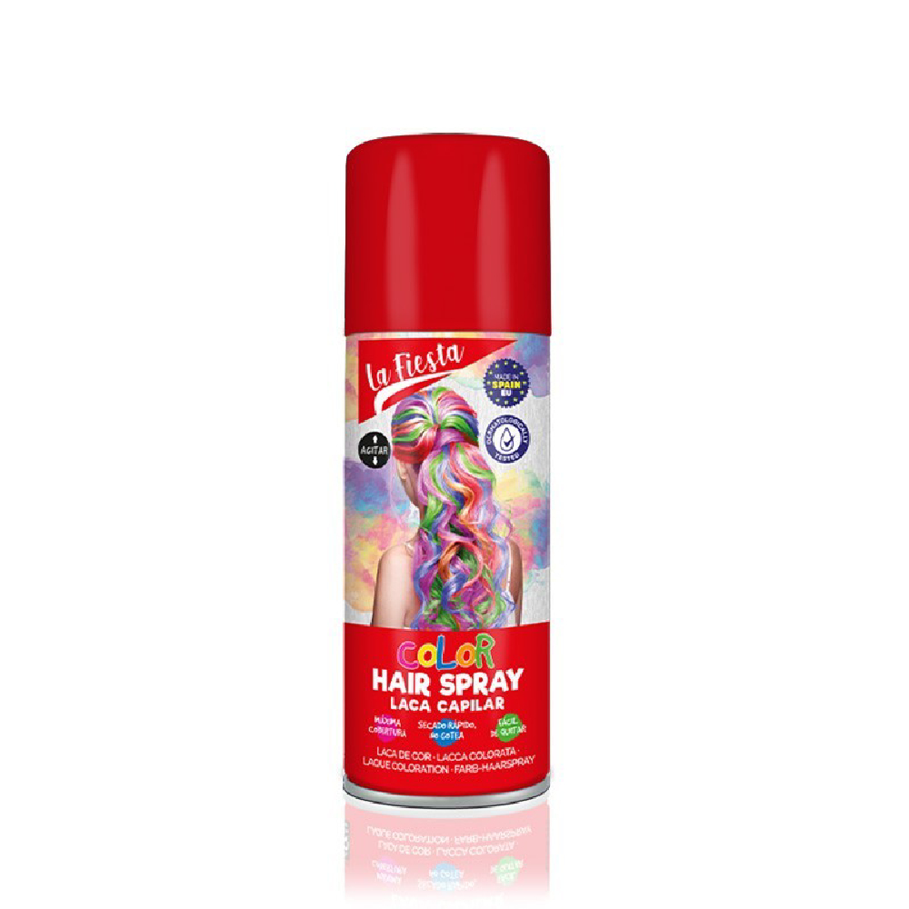[724211] Spray Colorant Cheveux Rouge La Fiesta 125ml