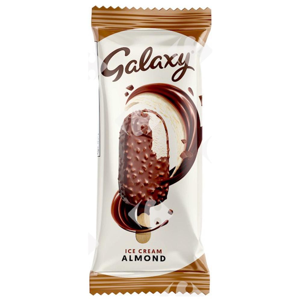 Bâtonnet Glace Amande Galaxy 58g.