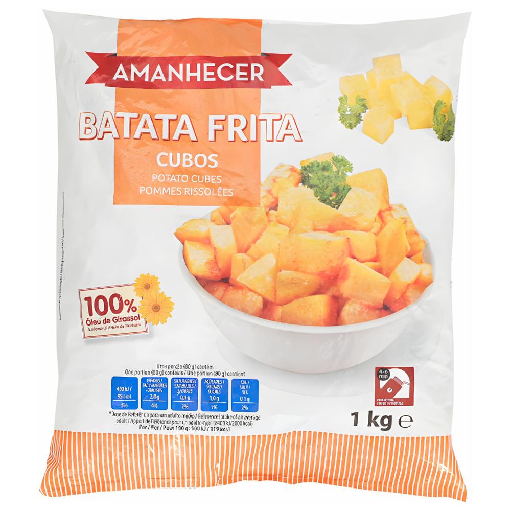 Cubes de Pommes de Terre Surgelés Amanhecer 1kg