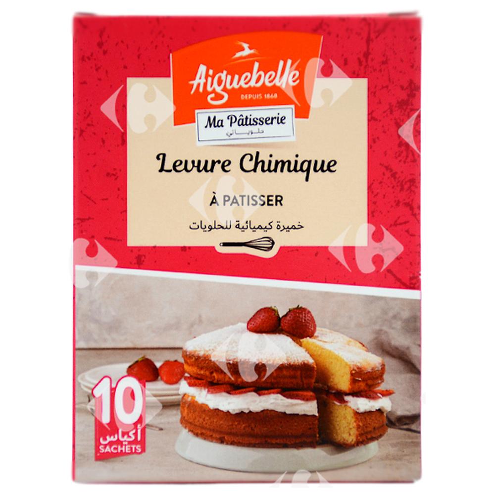 [661252] Levure Chimique Aiguebelle 10 sachets.