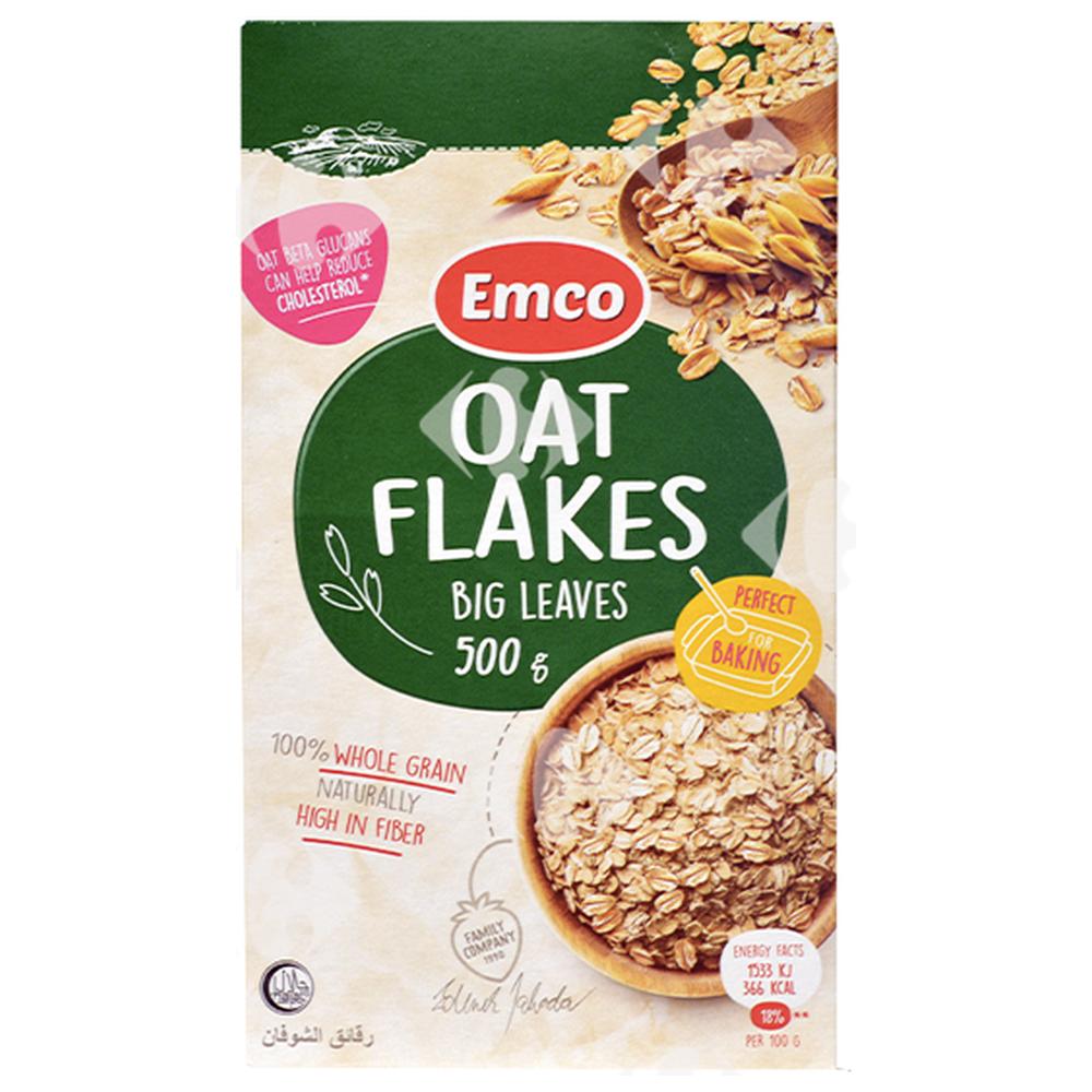Flocons d'Avoine Grandes Feuilles Emco 500g.