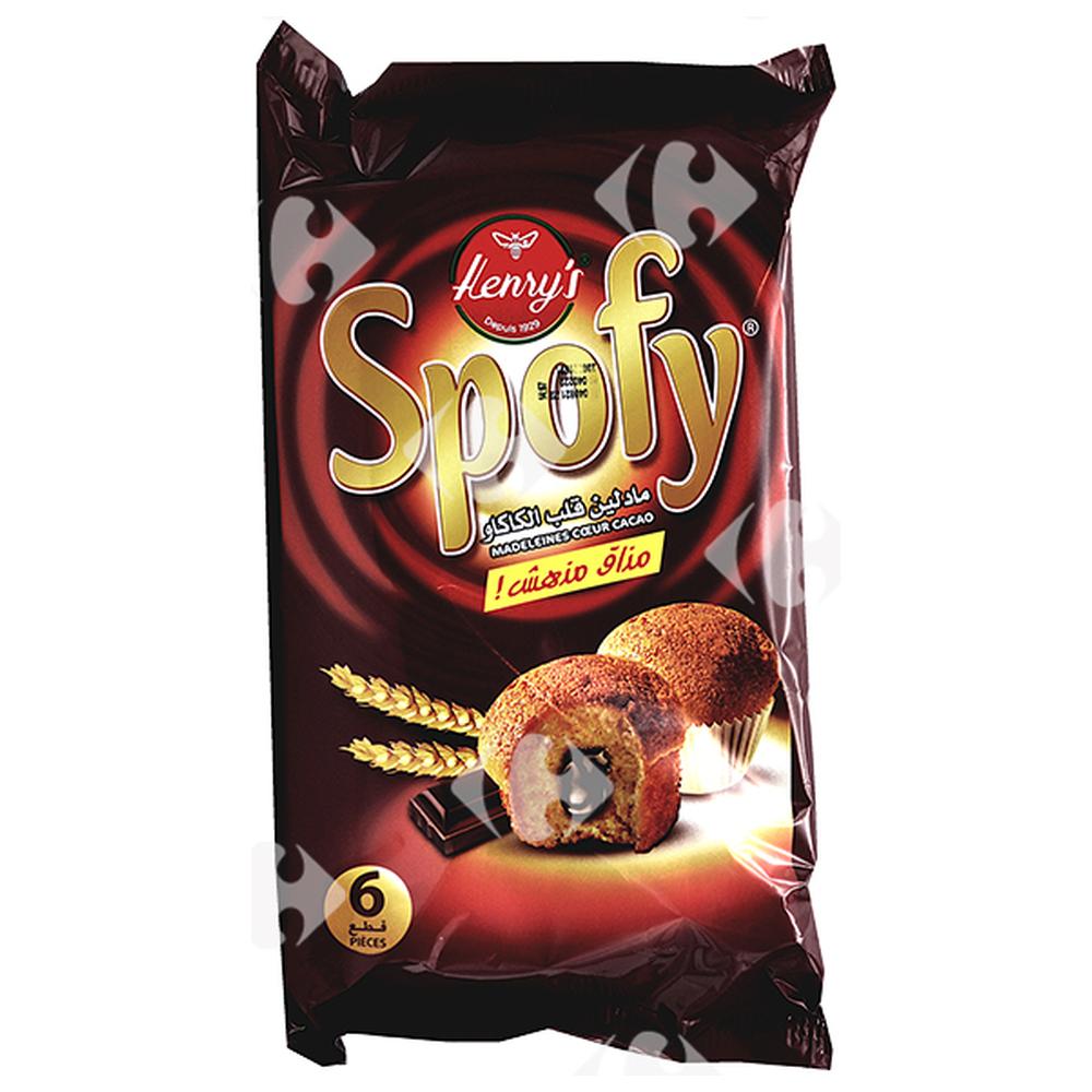 Madeleines Fourrées au Chocolat Spofy 150g.