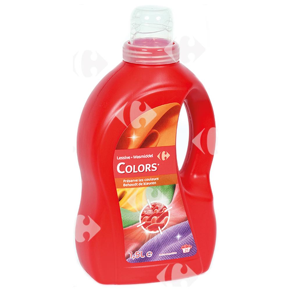 Détergent Lessive Liquide Couleurs Carrefour 1,5L