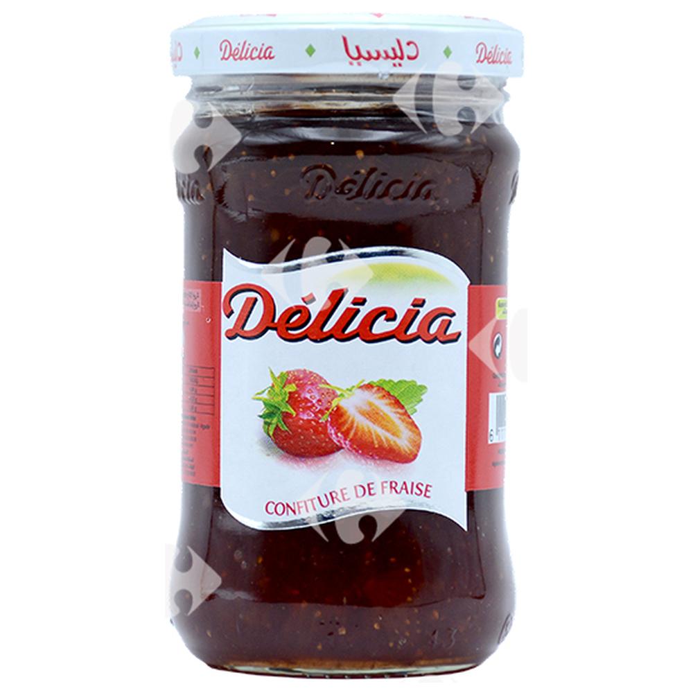 Confiture de Fraise Délicia 240g.