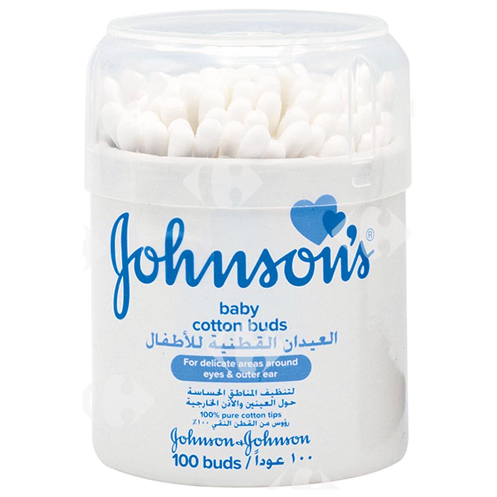 Cotons Tiges Johnson's baby 100 unités.