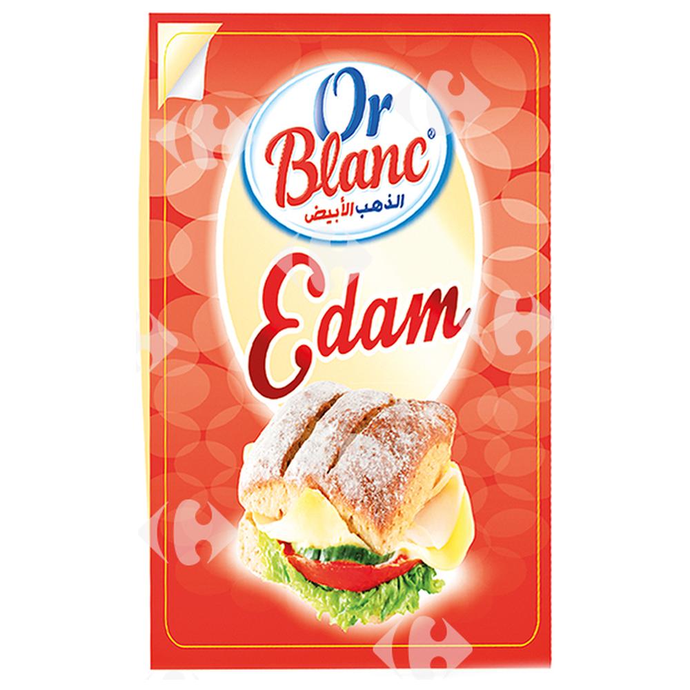 [185424] Edam en Tranches Or Blanc 100g.