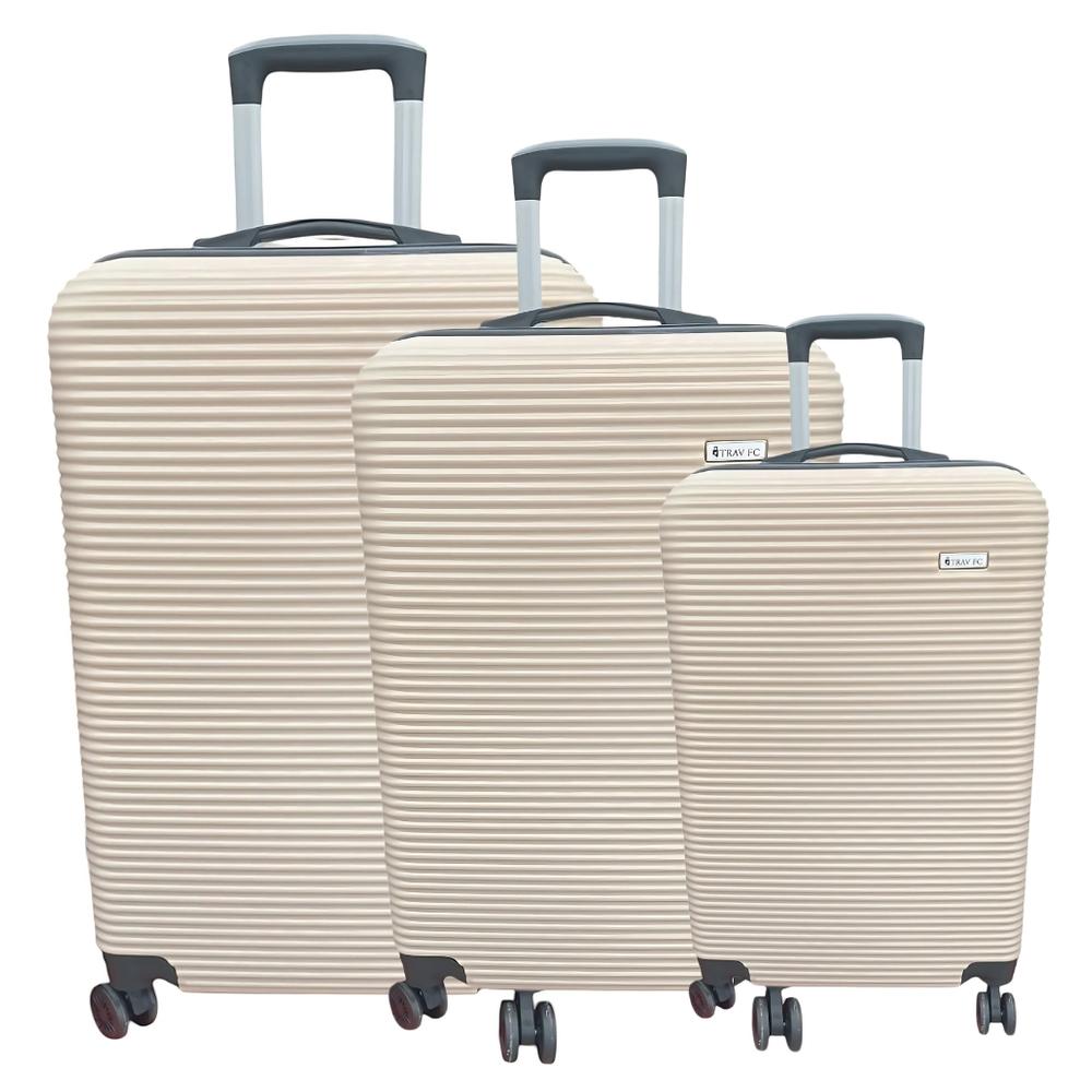 Set de 3 Valises Tanger Beige