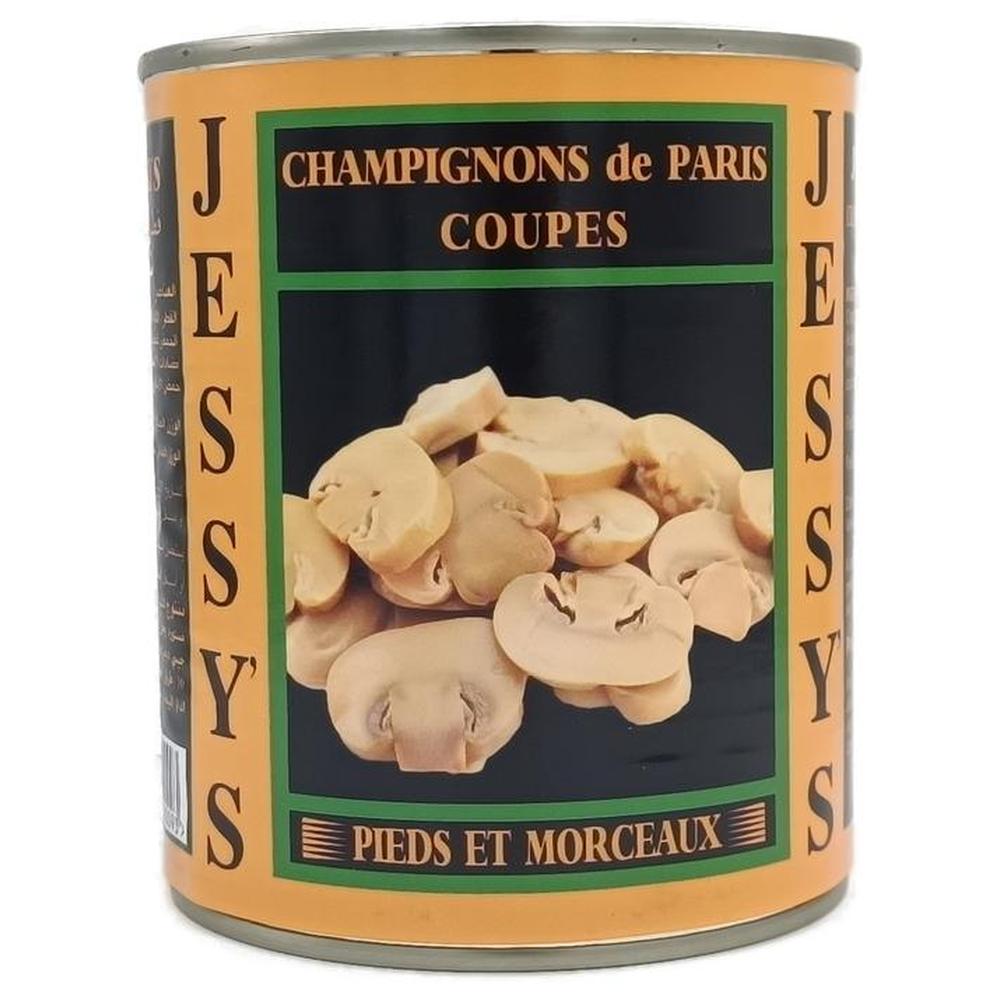Conserve Champignons Jessy's 800g.