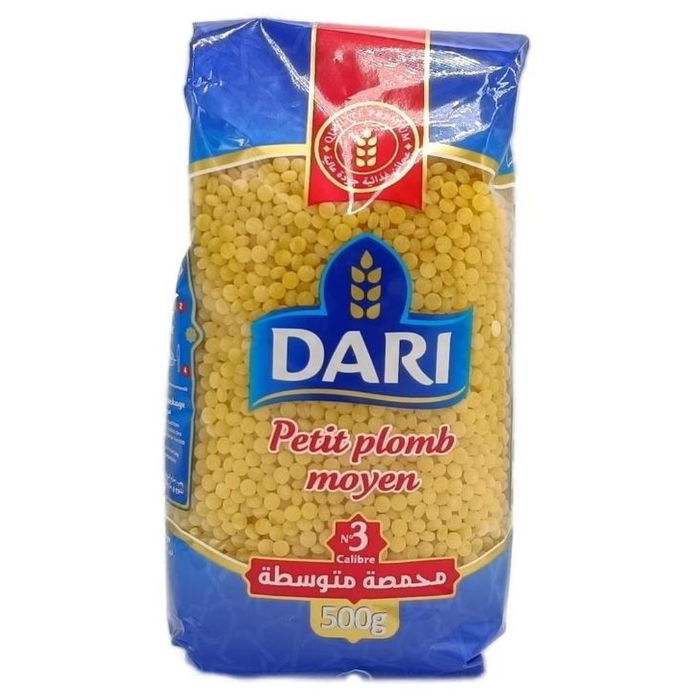 Pâtes Petit Plombs Dari 500g.