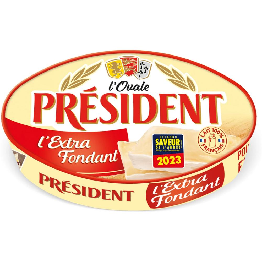 Fromage L'Ovale Extra-Fondant Président 200g.