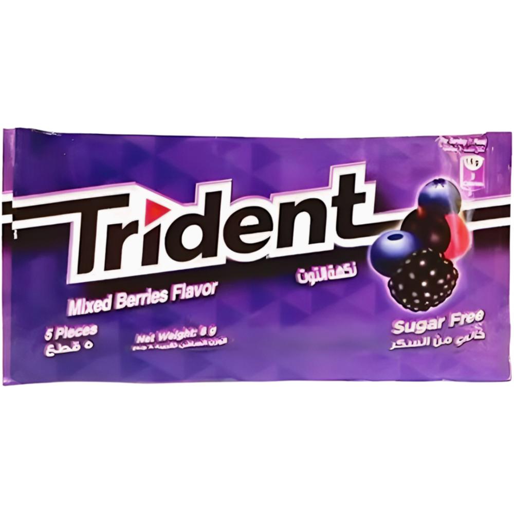 Chewing Gum Mixed Berries Trident 8g.