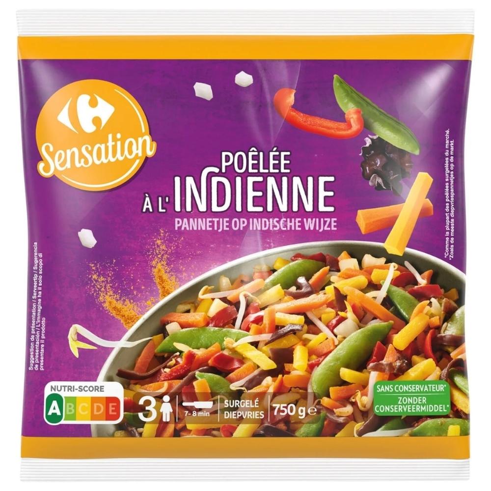 Poêlée à l'Indienne Carrefour Sensation 750g