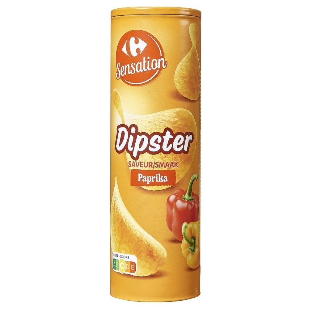 Chips Tuiles Paprika Carrefour Sensation 175g