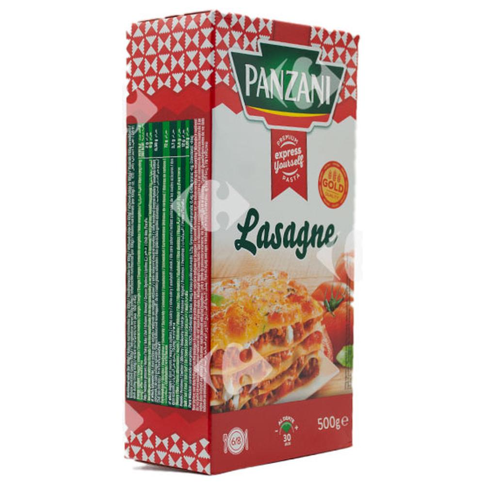 Lasagnes Panzani 500g.