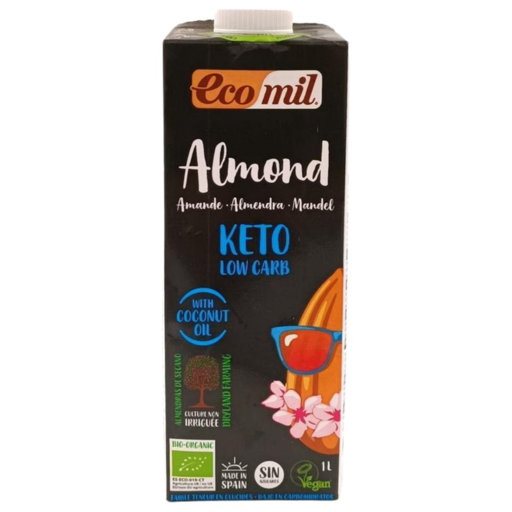 Boisson Végétale Amande Keto Ecomil 1L.