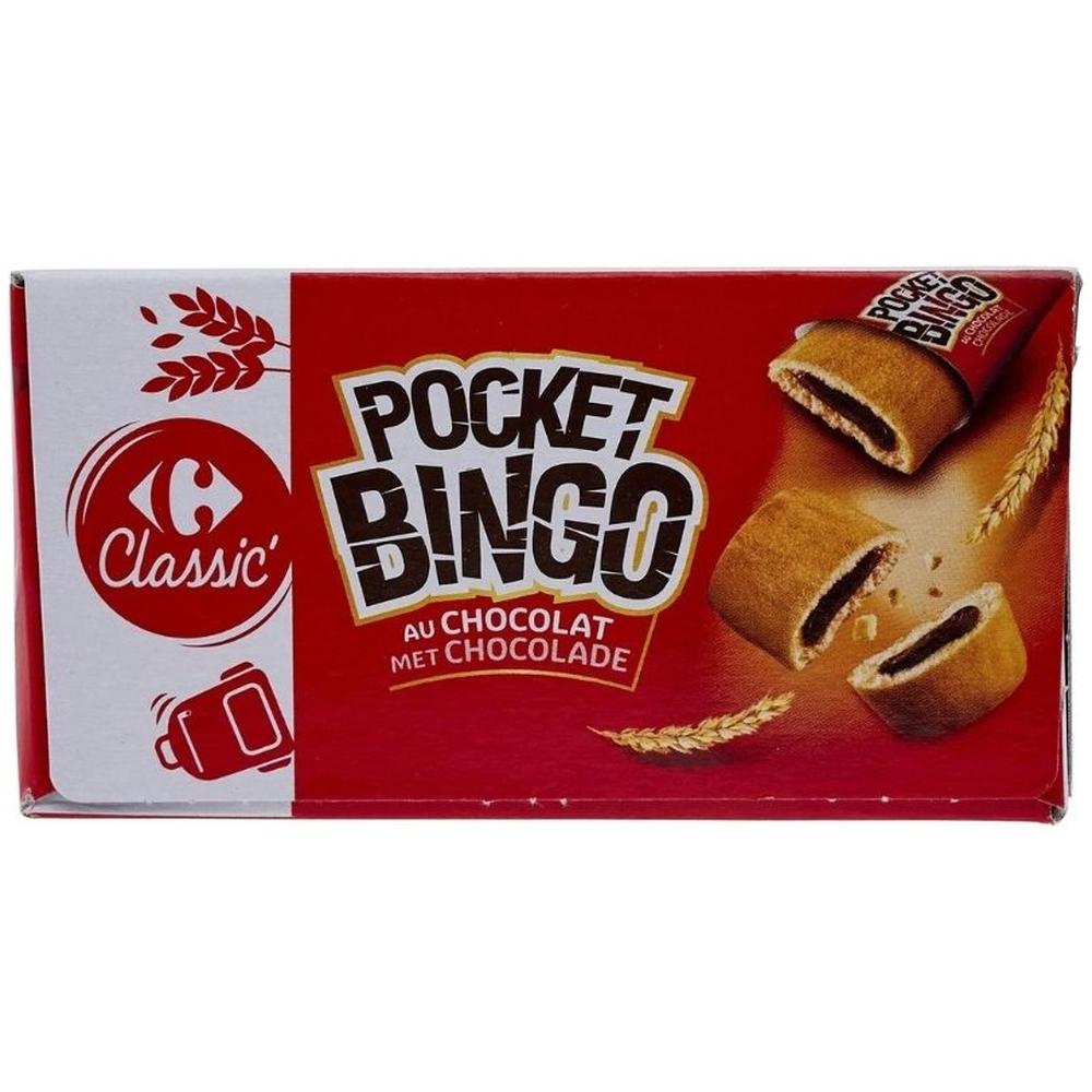Biscuits Pocket Fourrés Chocolat Carrefour Classic 300g