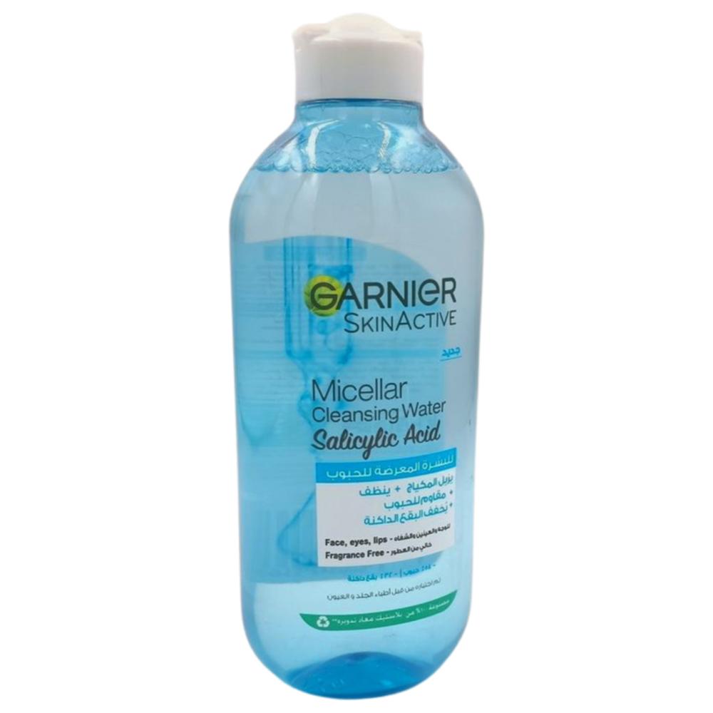 Eau Micellaire Démaquillante Anti Acné Garnier Skin Active 400ml.