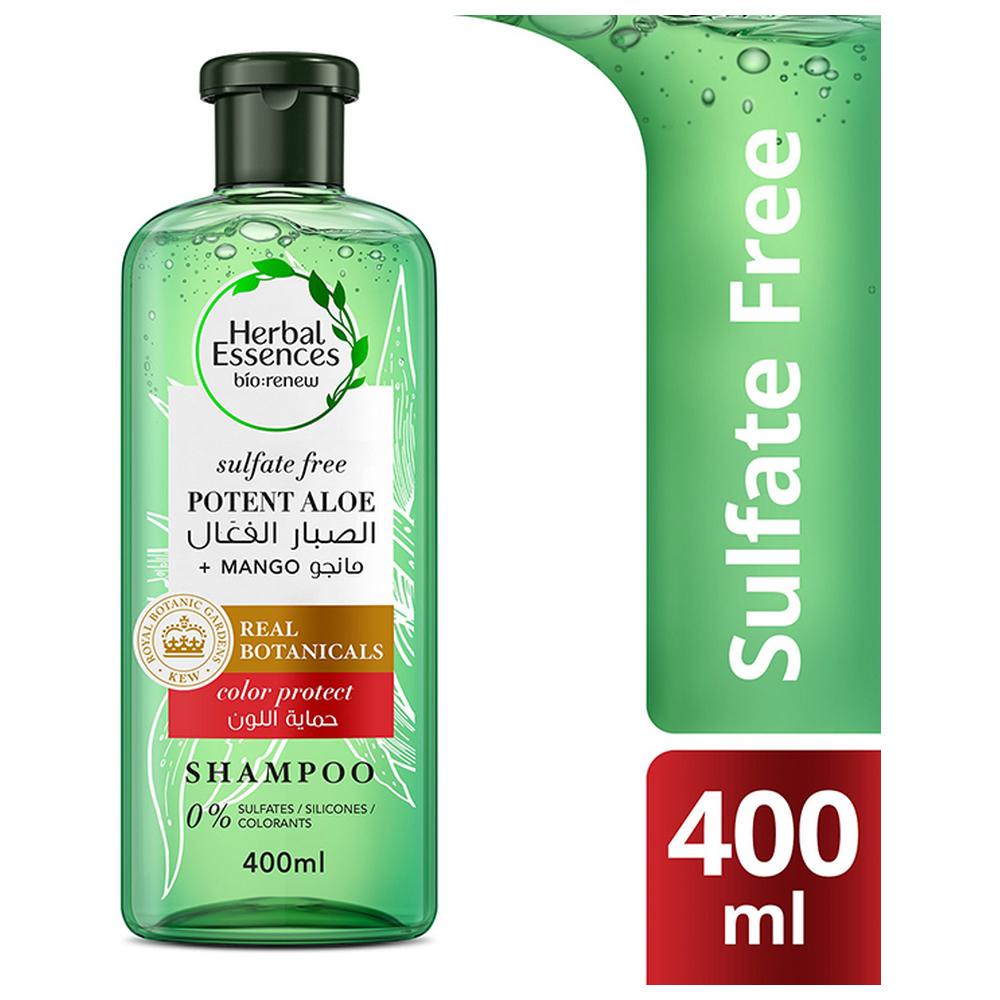 Shampooing Sans Sulfates Revitalisant bio renew à l'Aloe et à la Mangue Herbal Essences 400ml