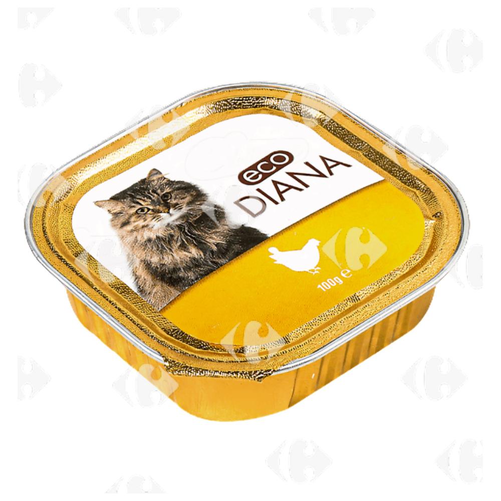 [666839] Pâté pour Chat au Poulet Éco Diana 100g