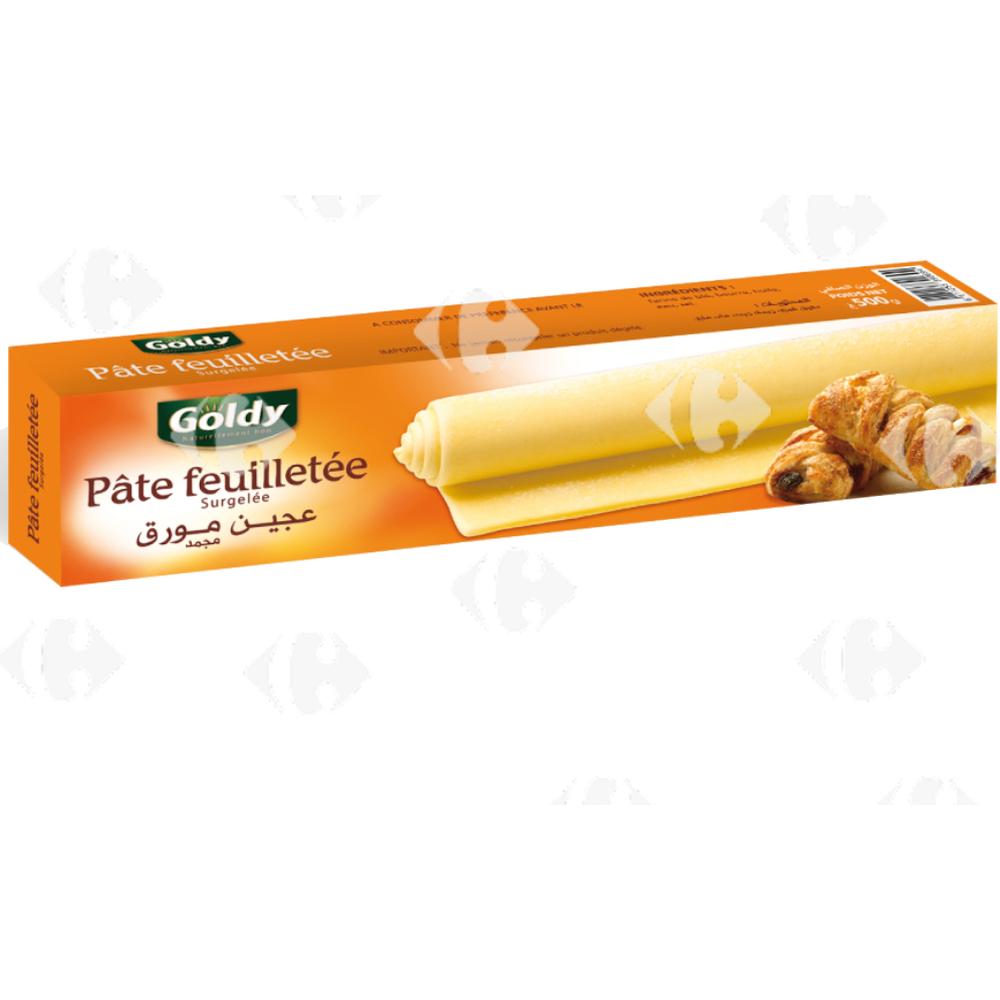 [522265] Pâte Feuilletée Goldy Surgelée 500g.