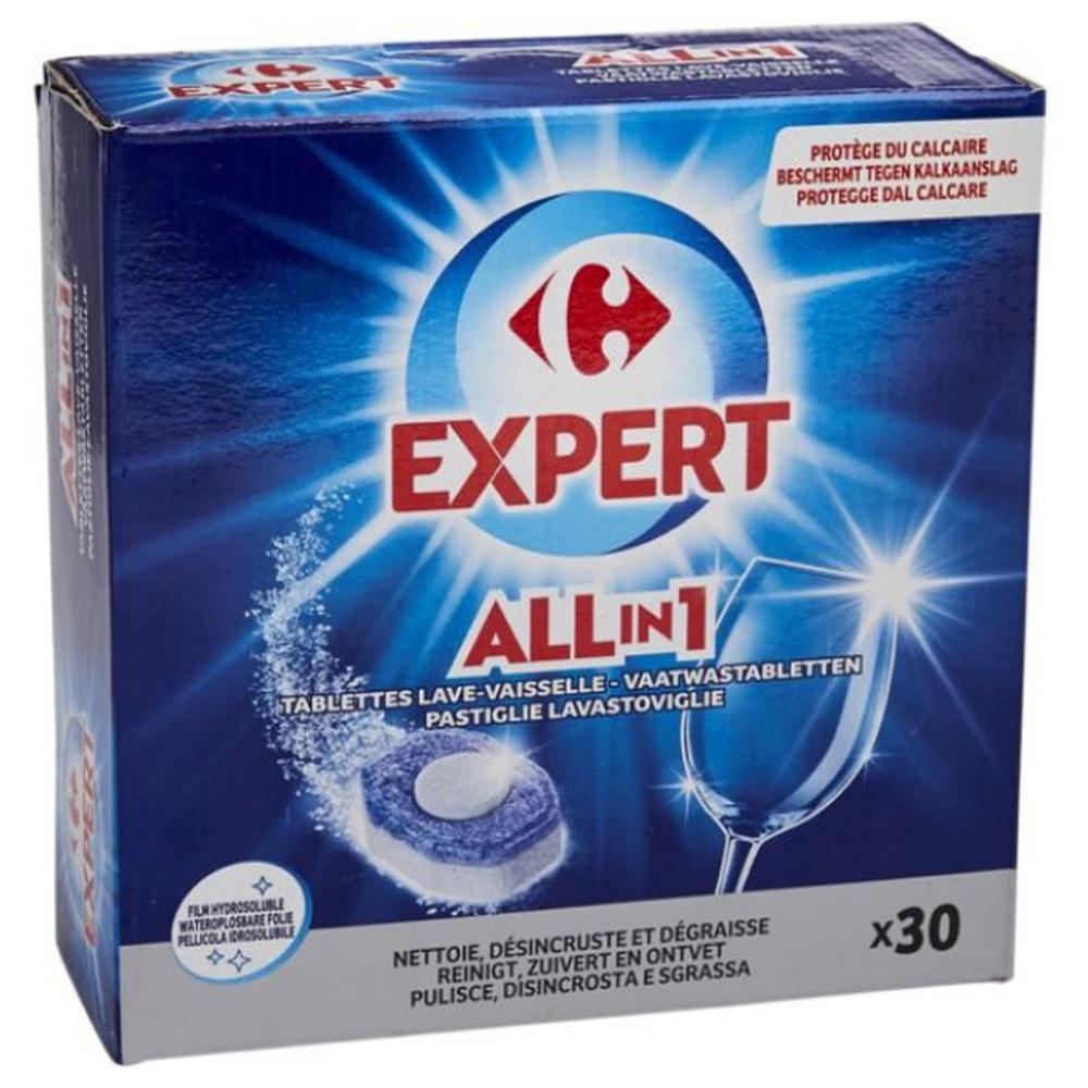 Tablettes Lave Vaisselle Carrefour Expert 30 unités