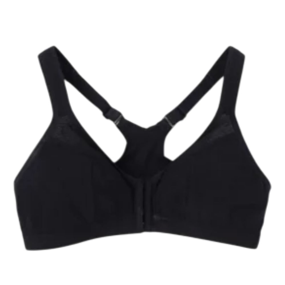 [633659] Brassière Sport Coton Noir