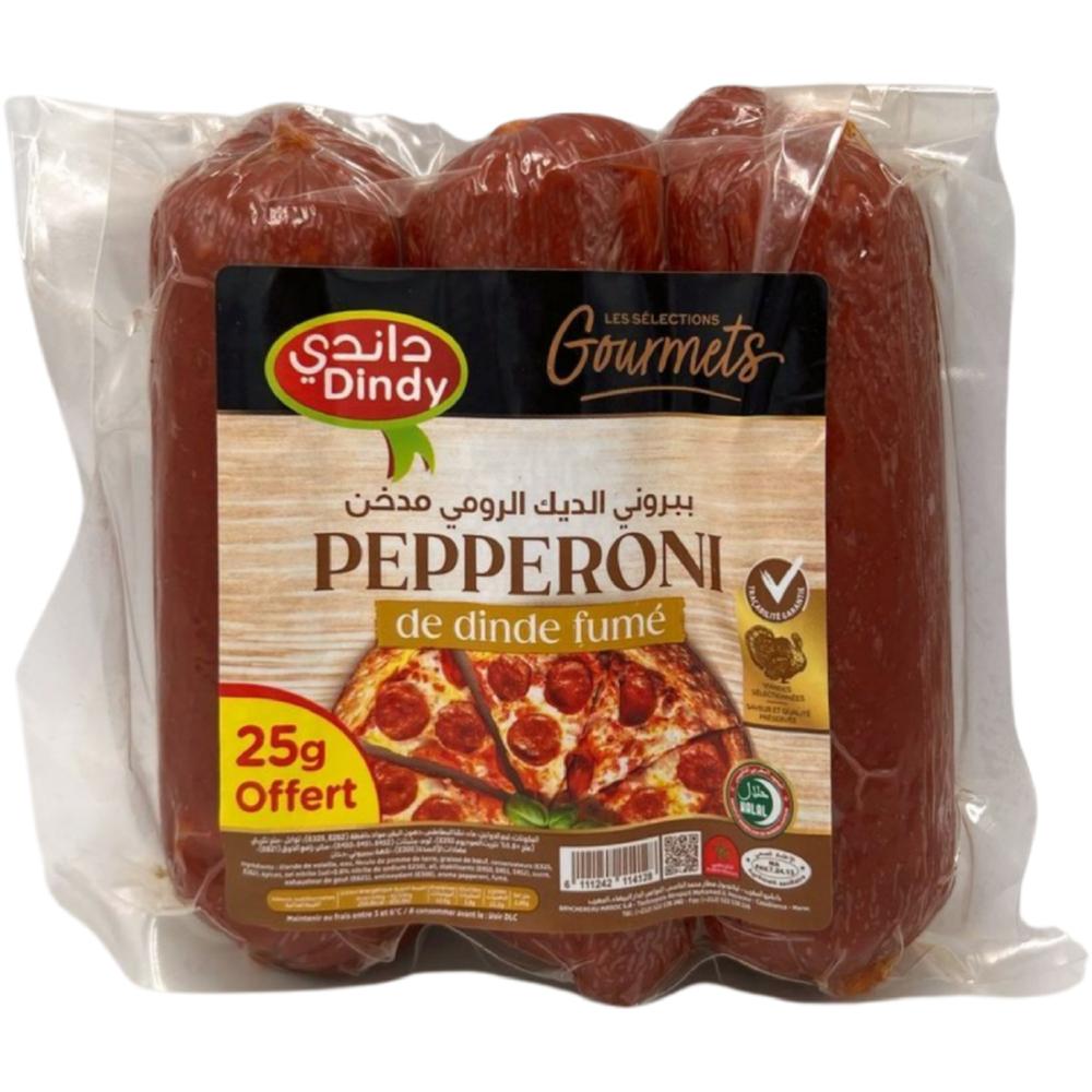 [712737] Pepperoni - Charcuterie - Dindy 375g