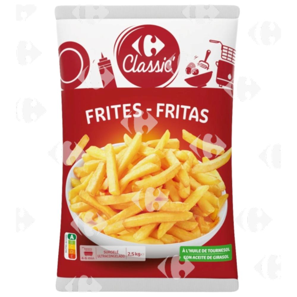 Frites 9/9 Carrefour 2,5kg.