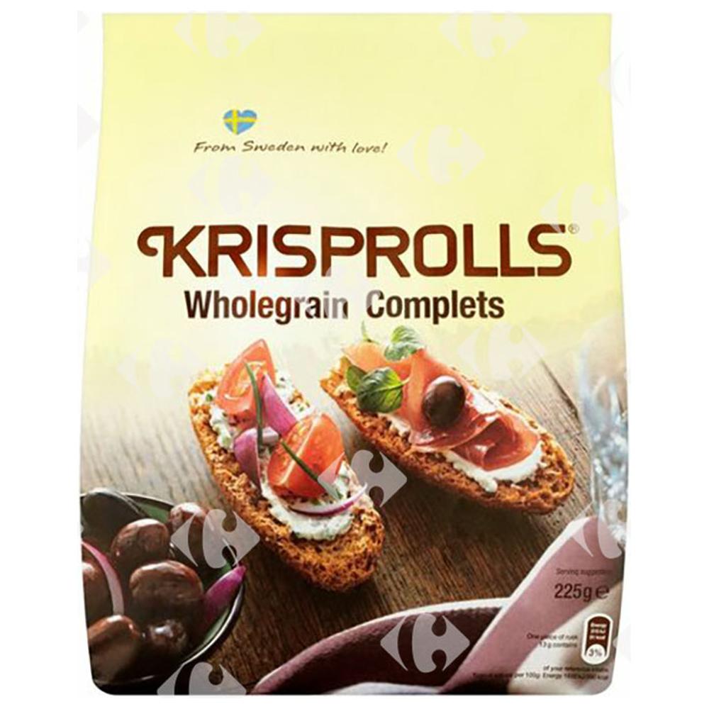 Pains Grillés Blé Complet Krisprolls 225g