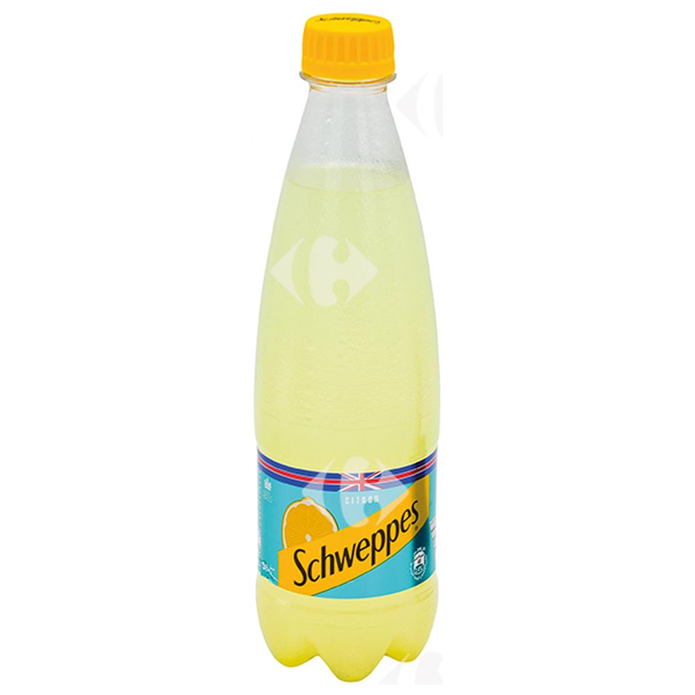Boisson gazeuse Schweppes citron bouteille 45cl