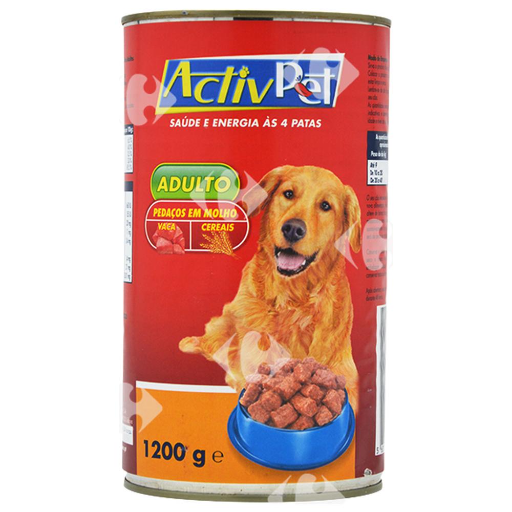 Boulettes pour Chien Bœuf Céréales Activpet 1,2kg