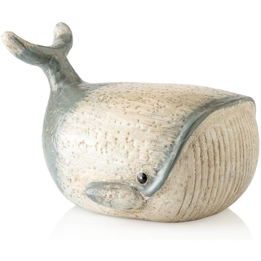 [716464] Baleine en Bois Kasa 14x11,8 cm