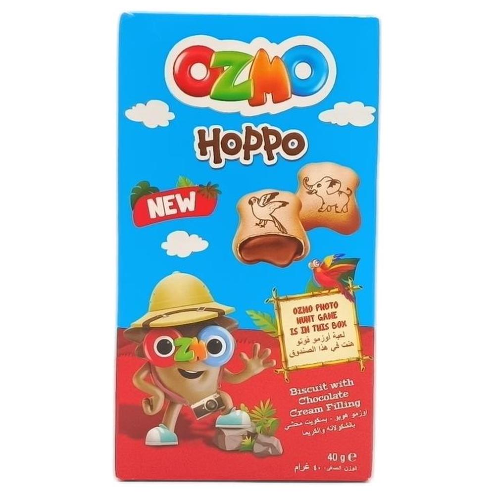 [523211] Biscuit Fourré à La Crème de Chocolat Hoppo Ozmo 40g