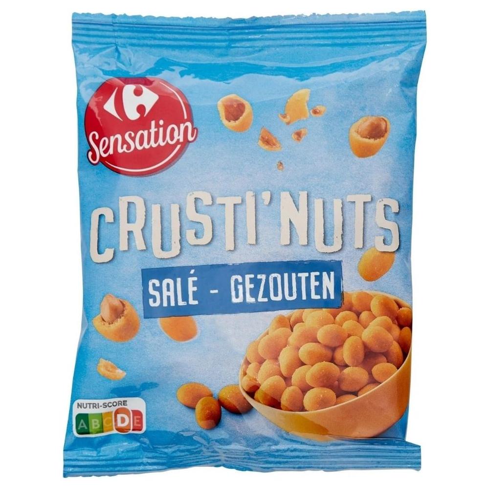 Cacahuètes Crustinuts Salées Carrefour Sensation 150g