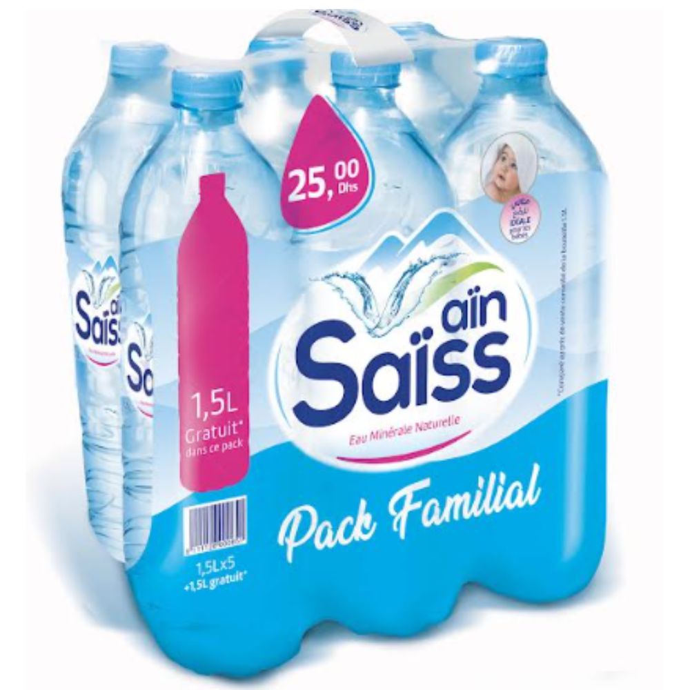 Pack Familial Ain Saiss 6x1,5L