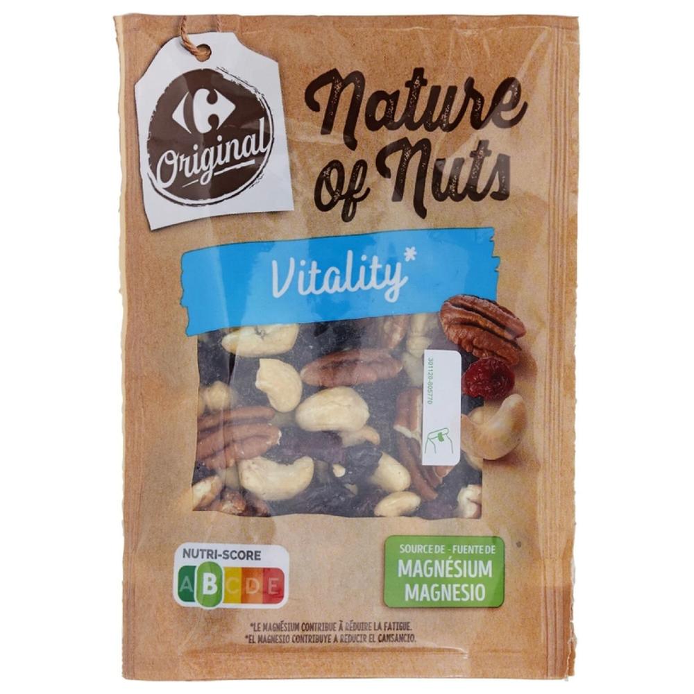 Mélange de Cranberries, Noix de Cajou, Noix de Pécan Carrefour 120g