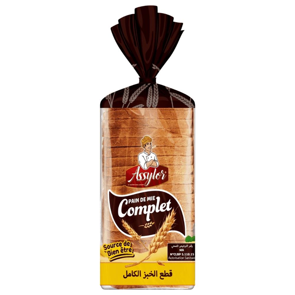 [59350] Pain de Mie Complet Assylor 420g 19 pièces