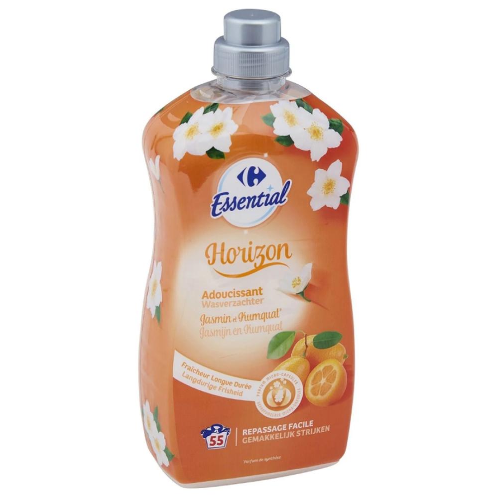 Adoucissant Concentré Jasmin et Kumquat Carrefour Essential 1,5L
