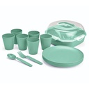 Ensemble de Pique-Nique en Plastique 26 pièces