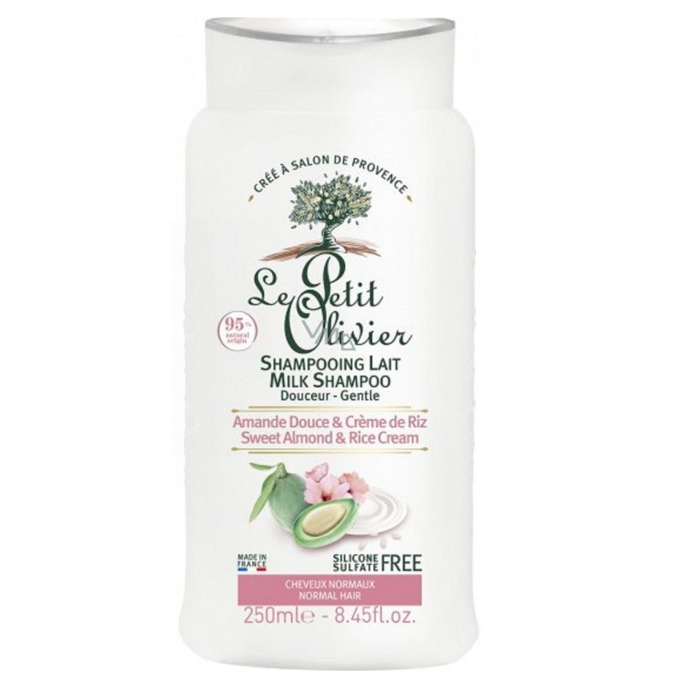 [734751] Shampooing Amande Douce & Riz -Le Petit Olivier 250ml