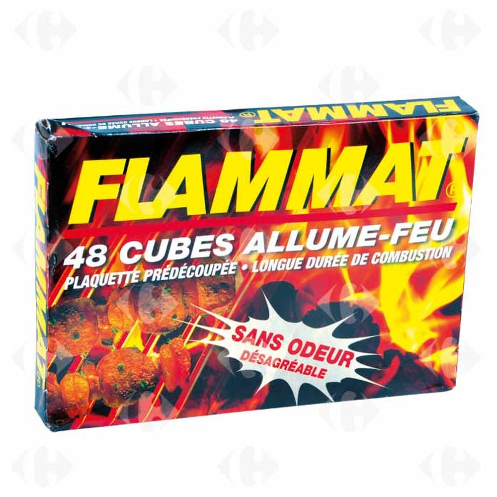 Allume Feu Flammat 48 Cubes Ecologique.