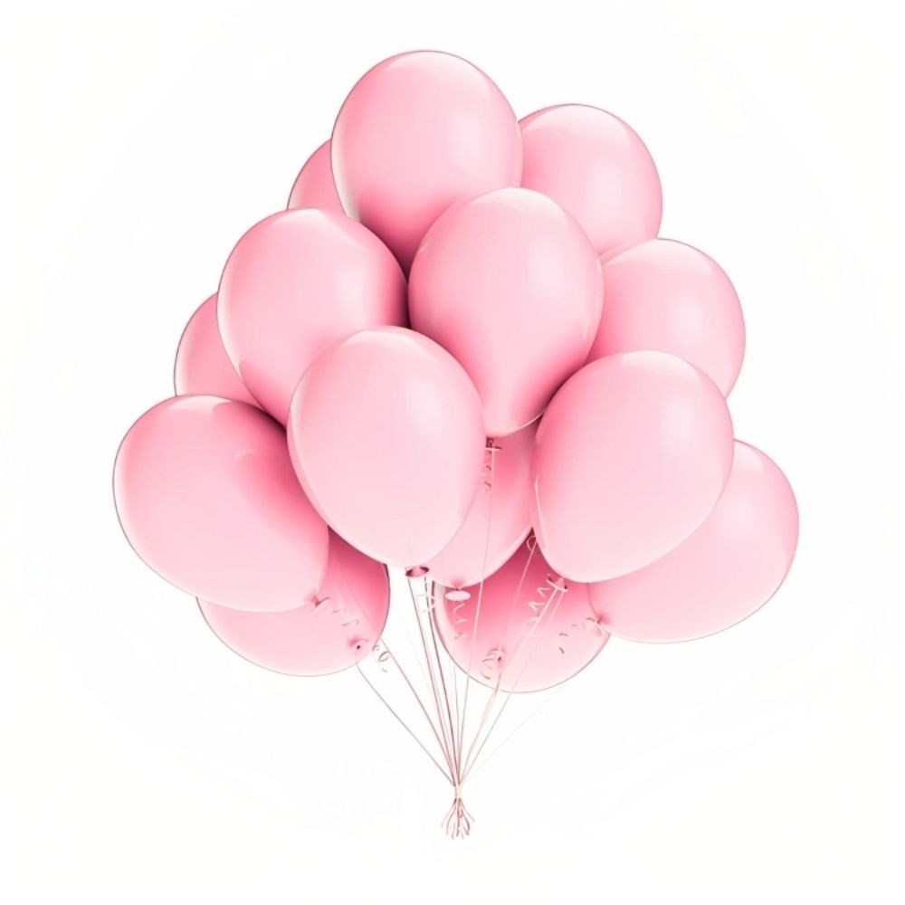 [354705] Sachet Ballons Roses 100 unités
